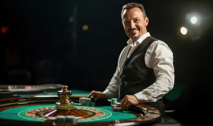 Fortune Mouse live host conducting a game round